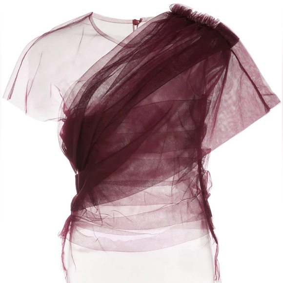 🪩SOLD🪩 KHAITE Gianna Tulle Top - Picture 1 of 11